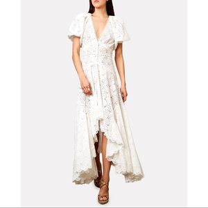 Acler Cookes White Lace Dress US 6 AU 10